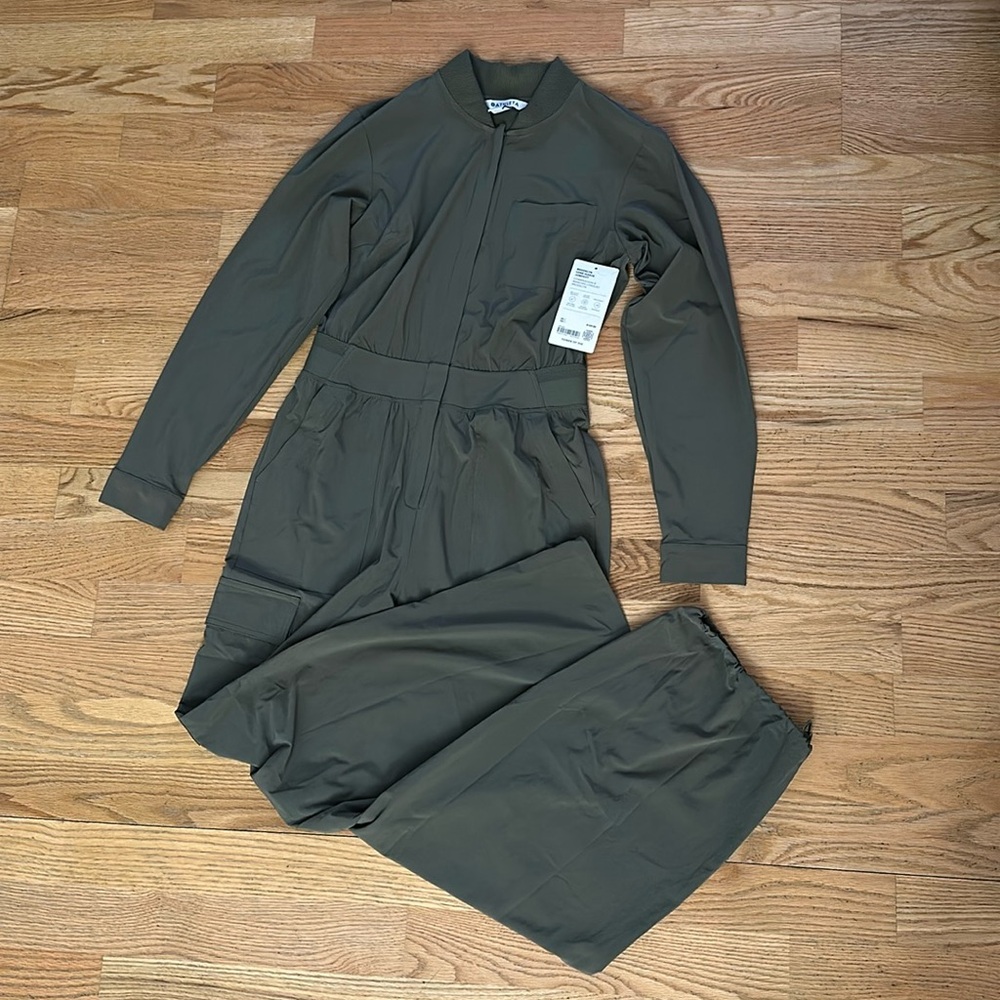 Athleta Brooklyn long sleeve jumpsuit